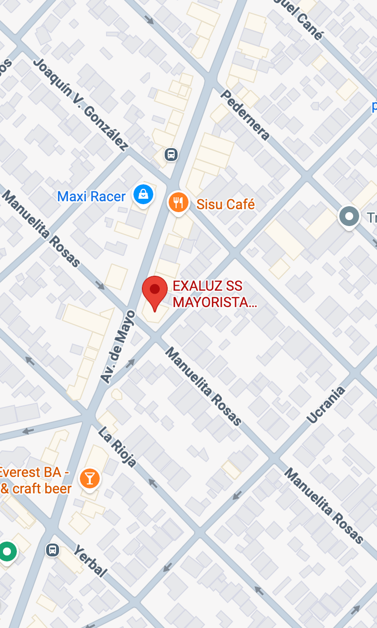 Ubicación Exaluz